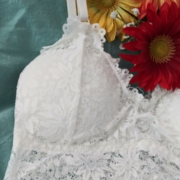 Lace Bralette white - Picture 4 of 11